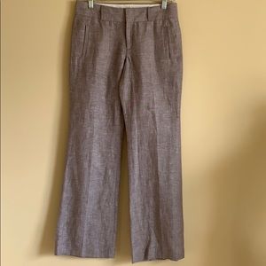 Banana Republic Martin Fit Linen Trousers, 2S